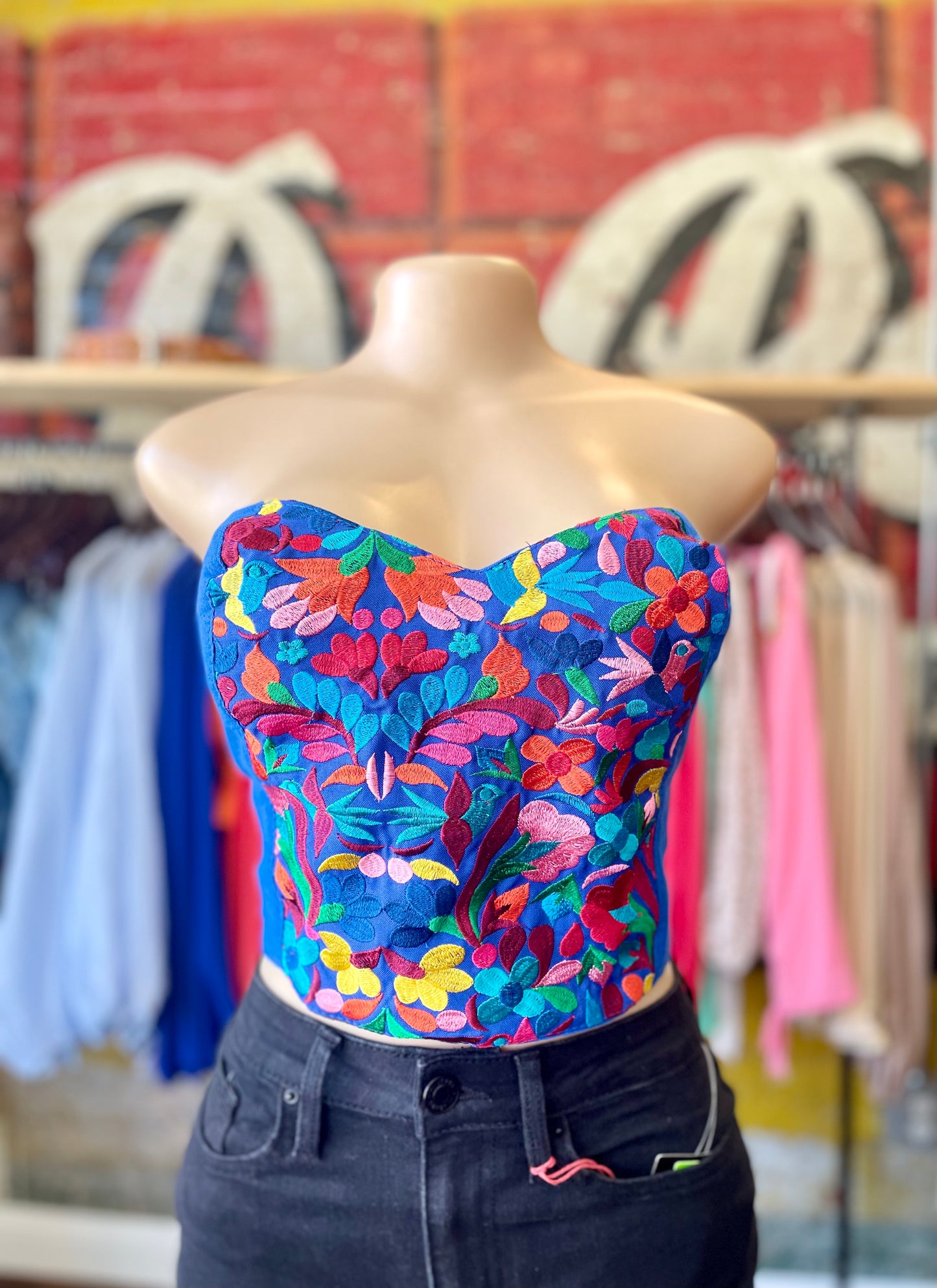Florecita tube top