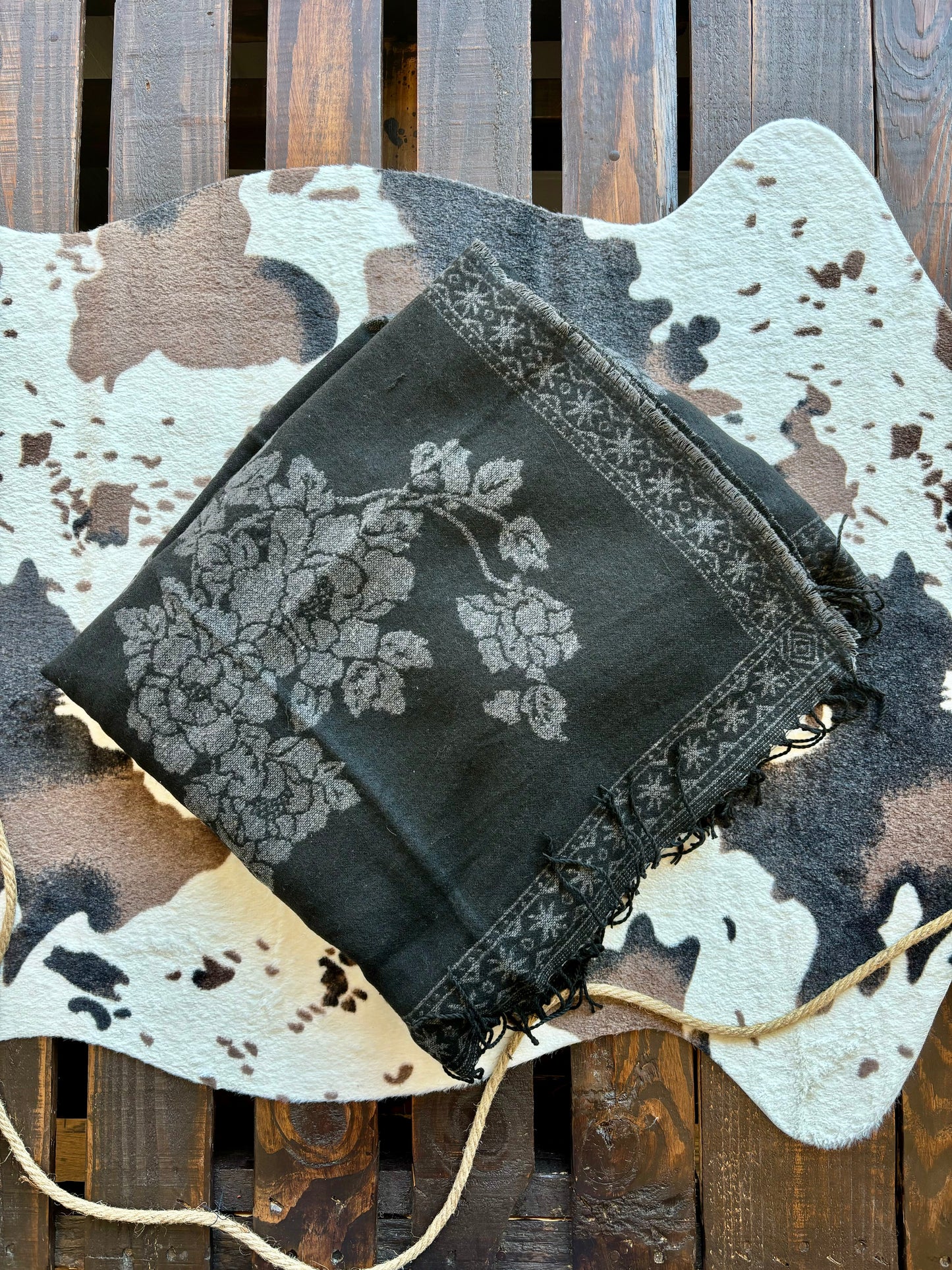 Floral Shawl