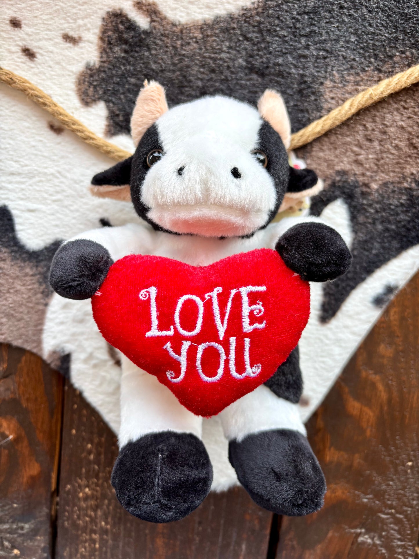 Cow Valentine Plushie
