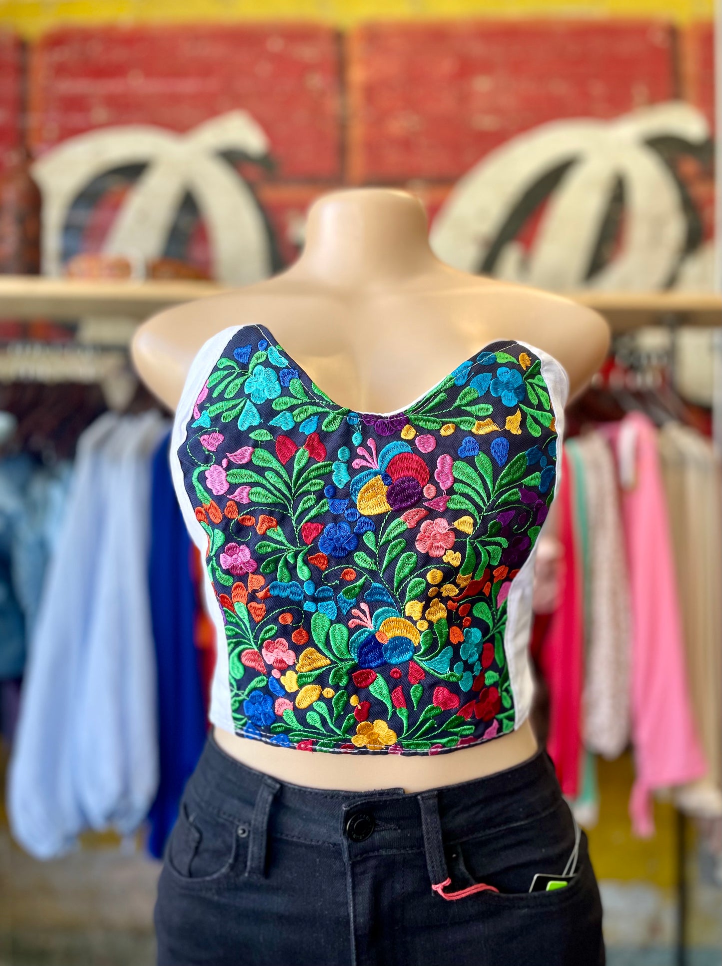 Florecita tube top