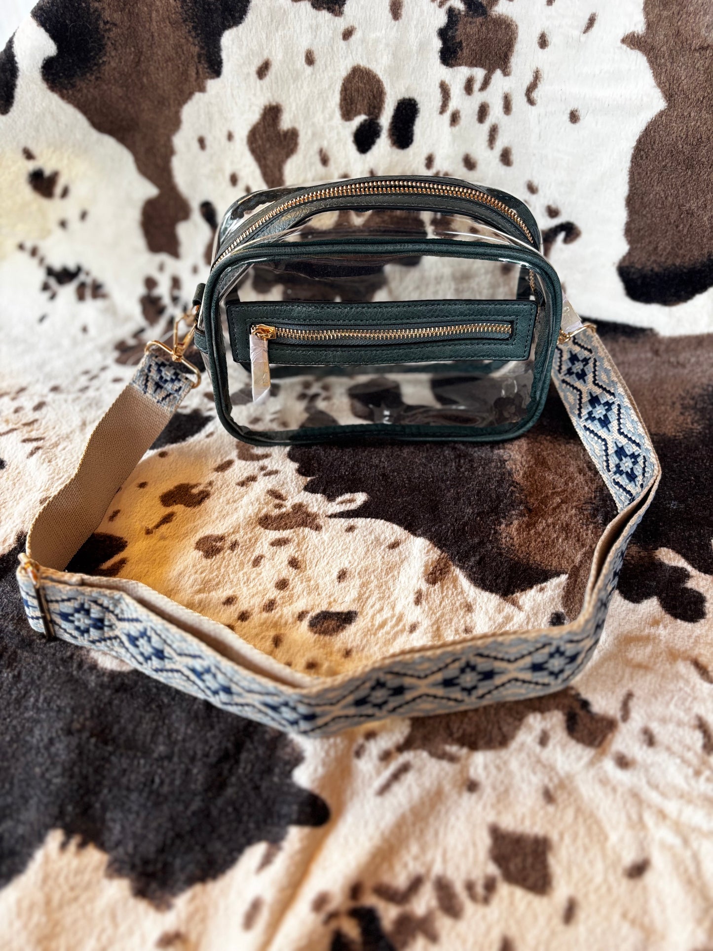Aztec strap bag
