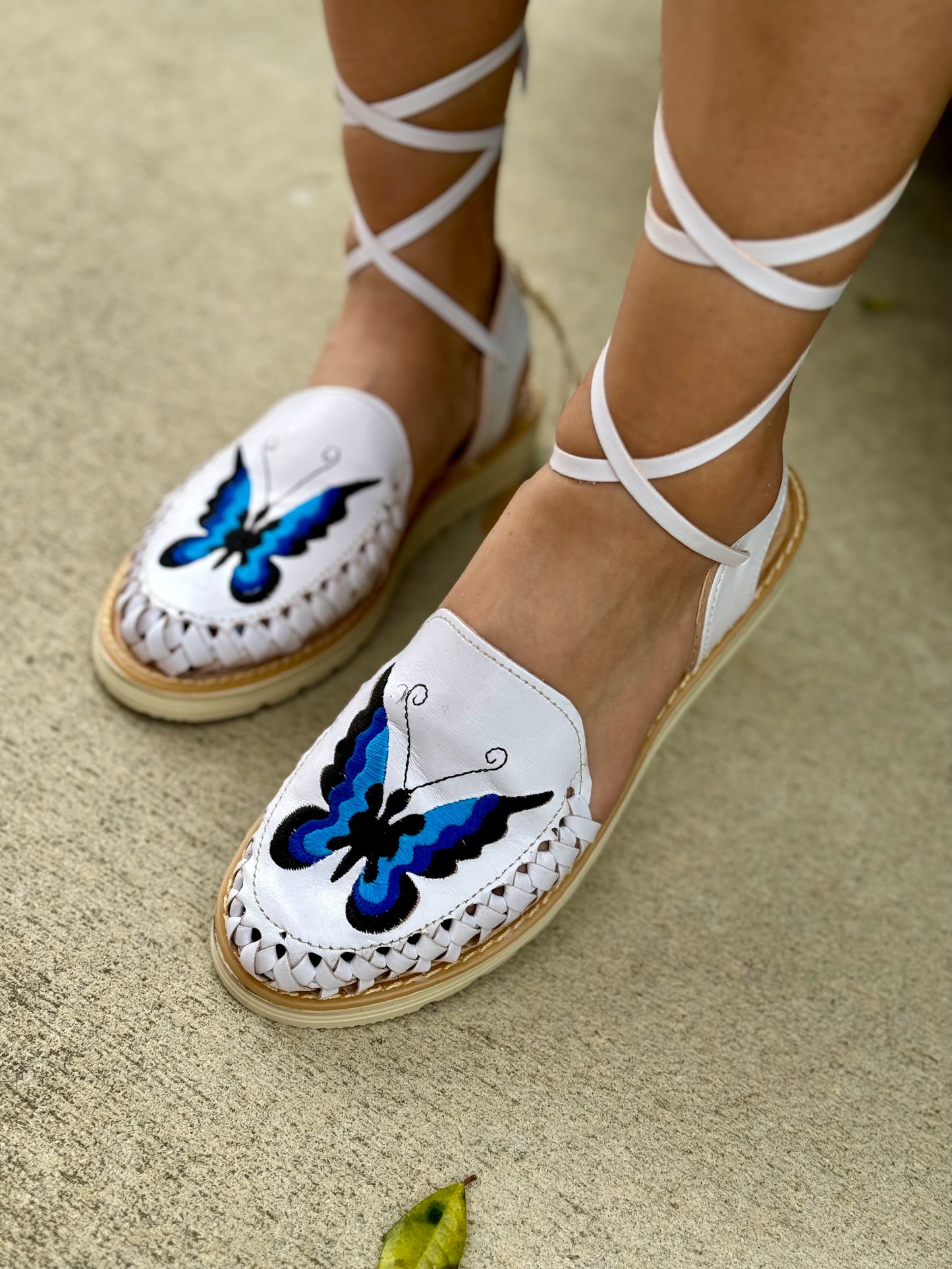 Mariposa Azul Huarache