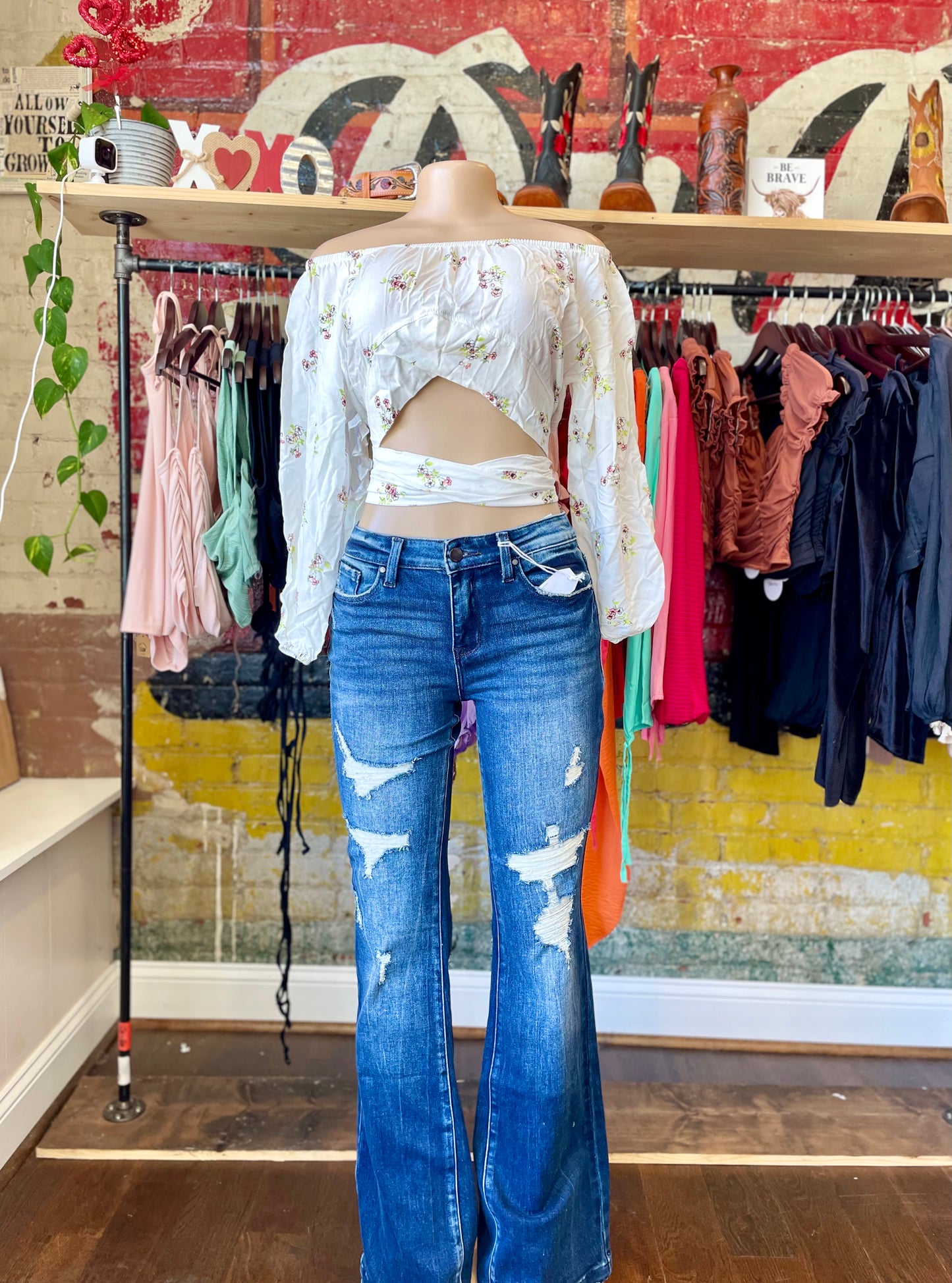Camila Wrap Top