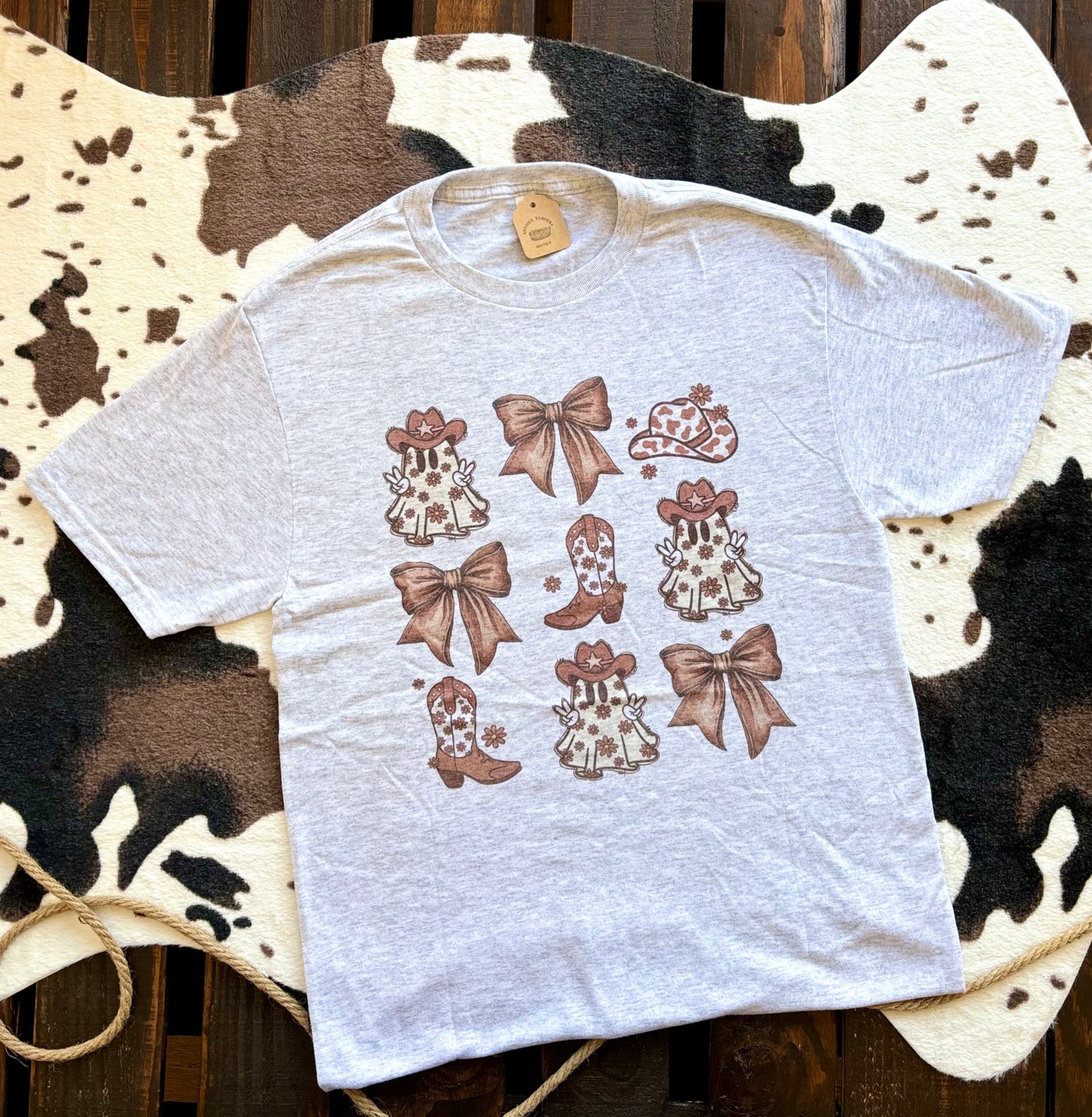 Halloween Cowgirl tee| cotton