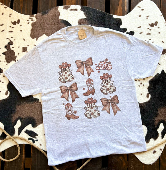 Halloween Cowgirl tee| cotton