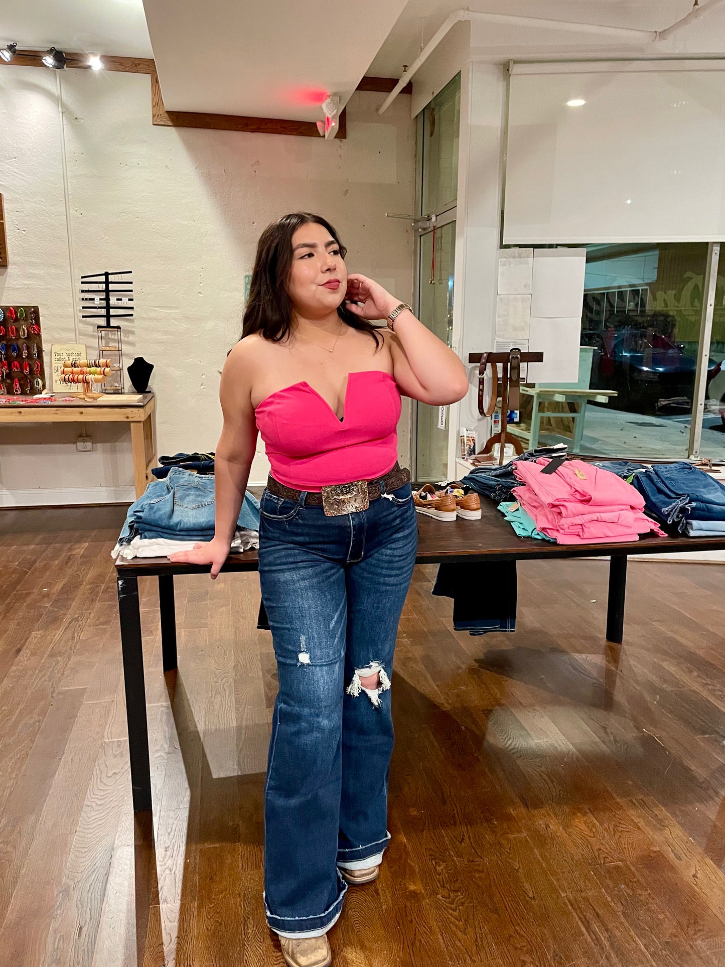 Muchacha Alegre Flare Jeans