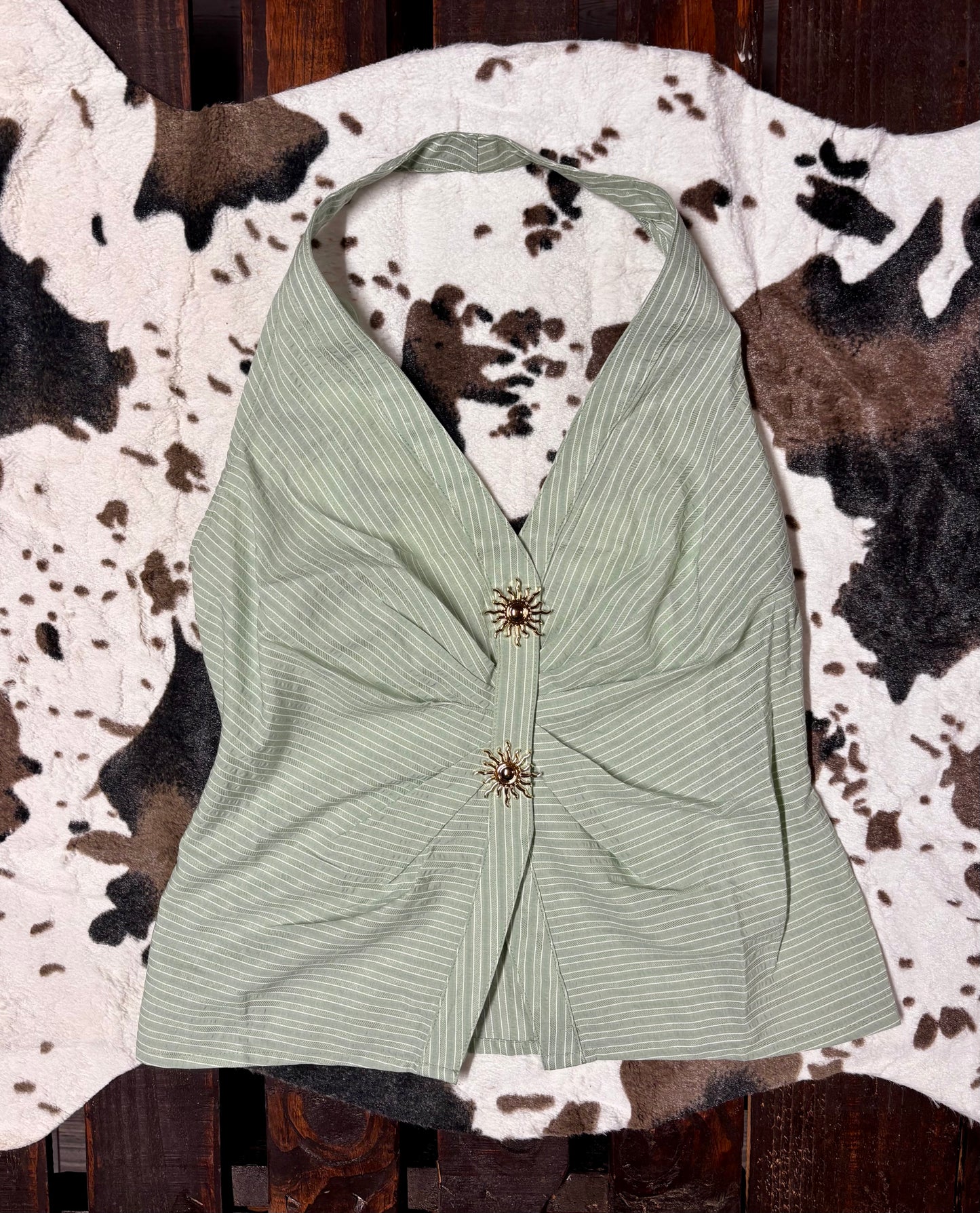 Salvia halter top