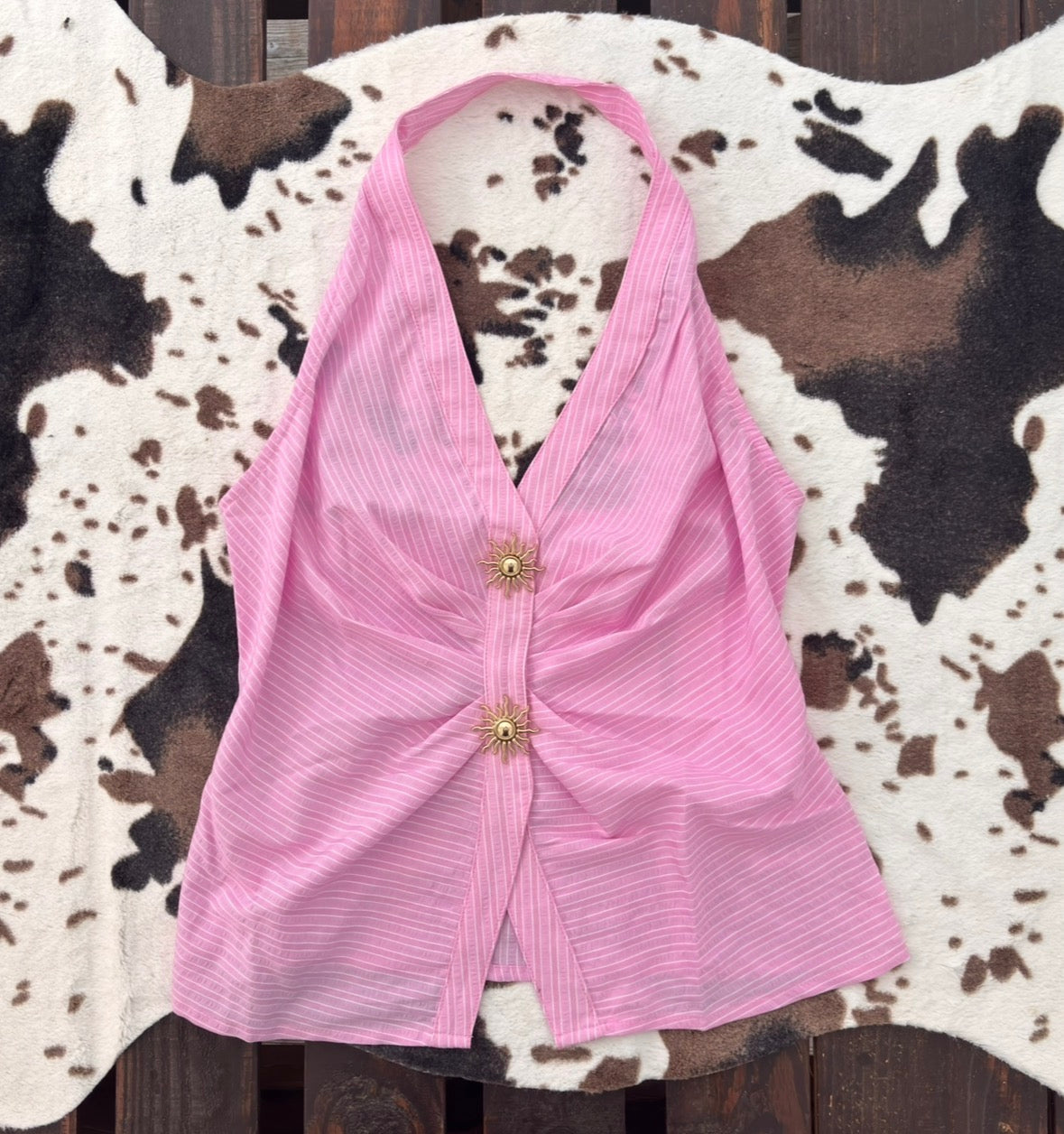 Salvia halter top